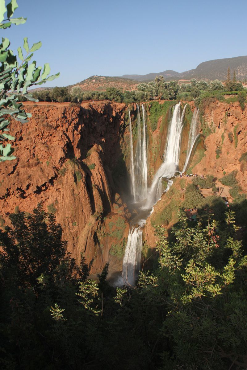 Les 110 mètres de hauteur de chute font d’Ouzoud la plus haute chute d’eau d’Afrique du Nord.