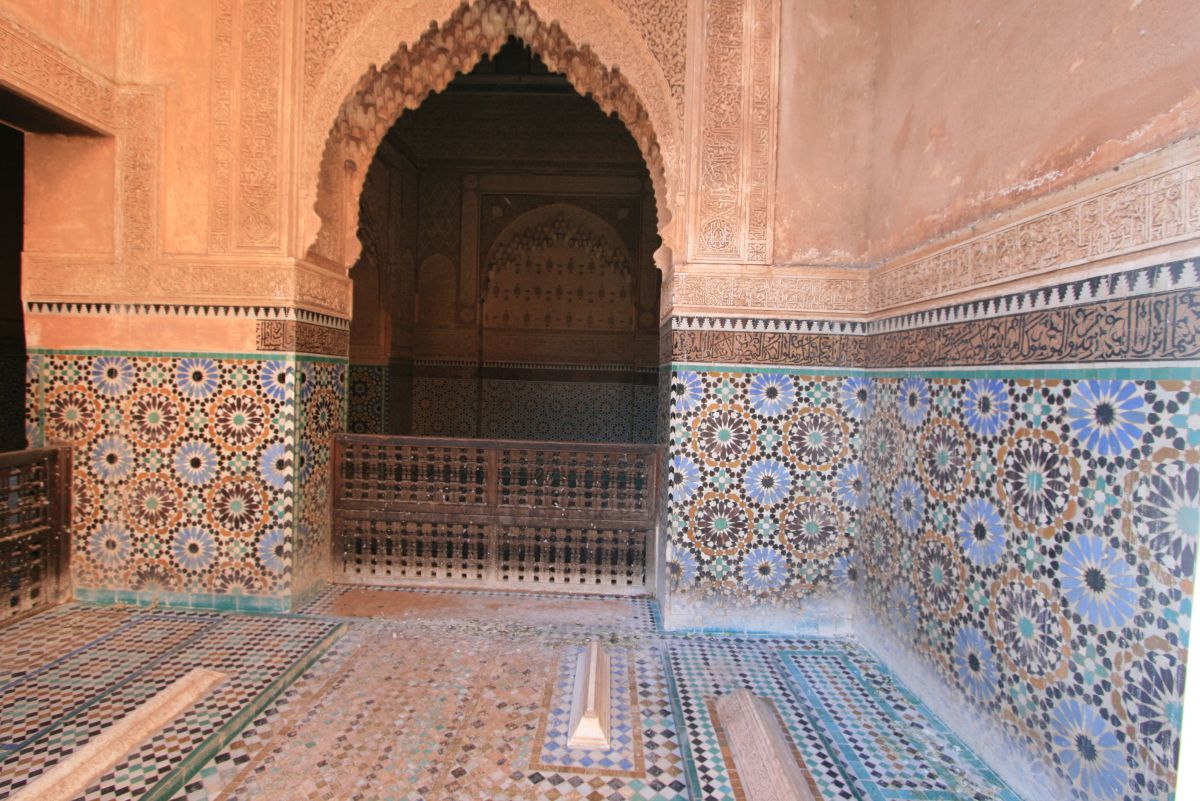 Tombeau de lalla Messaouda, mère du sultan Ahmed le doré à qui l’on doit la construction de la mosquée Bab Doukkala