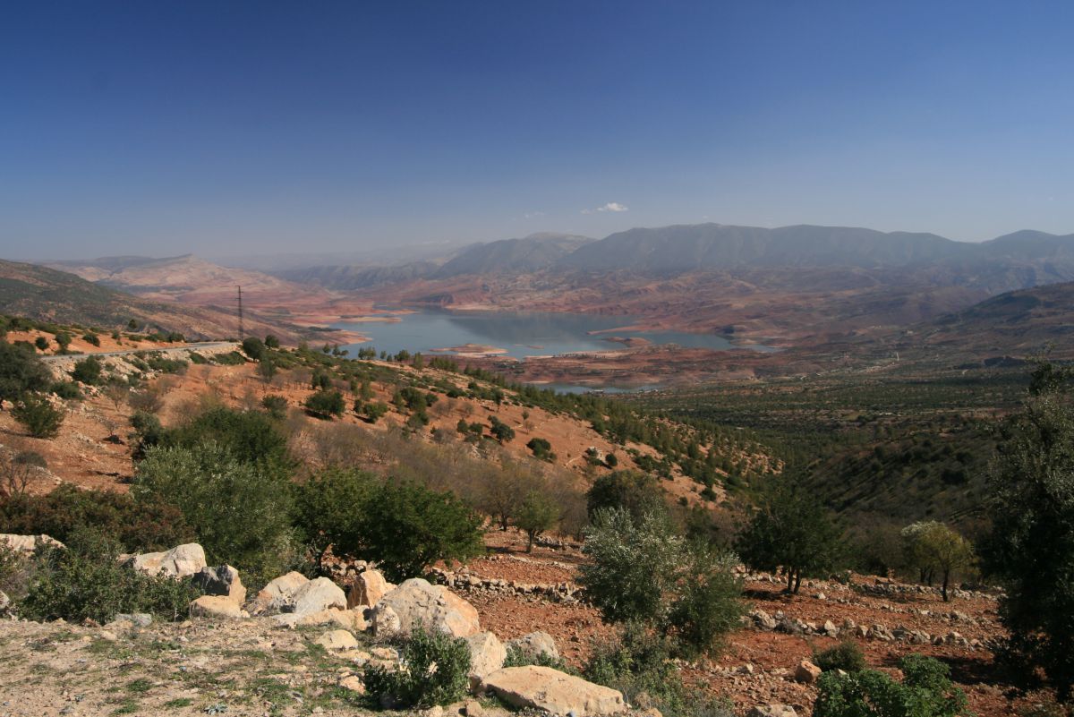 Lac Bin el Ouidane. Lac Bin el Ouidane.